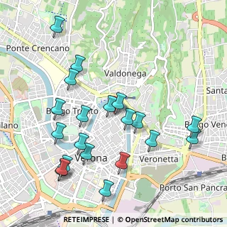 Mappa Via Duomo, 37121 Verona VR, Italia (1.0985)