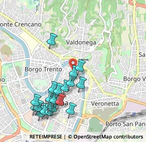 Mappa Via duomo 6 piano terra, 37121 Verona VR, Italia (1.0735)