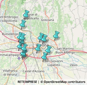 Mappa Via Duomo, 37121 Verona VR, Italia (6.94867)