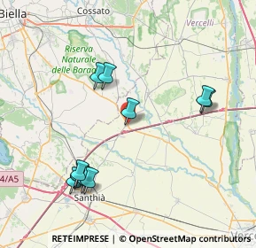 Mappa SS 230 n°, 13040 Carisio VC, Italia (8.28909)