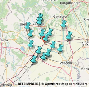 Mappa SS 230 n°, 13040 Carisio VC, Italia (11.695)