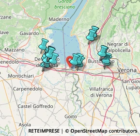 Mappa Via Bell'Italia, 37019 Peschiera del Garda VR, Italia (10.9925)