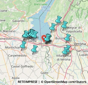 Mappa Via Bell'Italia, 37019 Peschiera del Garda VR, Italia (10.6195)