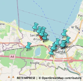 Mappa Via Bell'Italia, 37019 Peschiera del Garda VR, Italia (1.32313)