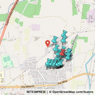Mappa Via Mameli, 37014 Castelnuovo del Garda VR, Italia (0.44138)
