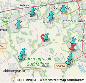 Mappa Via Montello, 20080 Cisliano MI, Italia (4.78846)