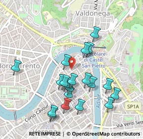 Mappa Via Pigna, 37121 Verona VR, Italia (0.4685)