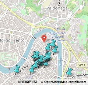 Mappa Vicoletto Cieco S. Giacometto, 37121 Verona VR, Italia (0.522)