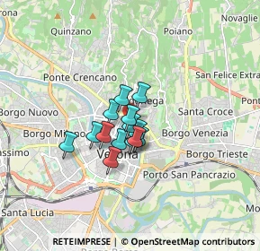 Mappa Via Pigna, 37121 Verona VR, Italia (0.93571)