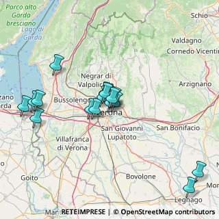 Mappa Via Pigna, 37121 Verona VR, Italia (13.68625)