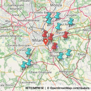 Mappa Viale Puglie, 20139 Milano MI, Italia (7.76786)