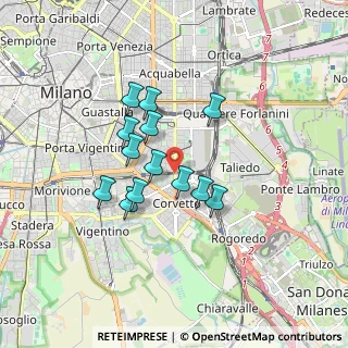 Mappa Viale Puglie, 20139 Milano MI, Italia (1.32846)