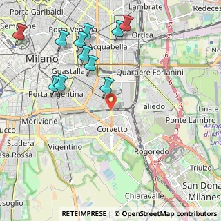 Mappa Viale Puglie, 20139 Milano MI, Italia (2.44455)