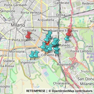 Mappa Viale Puglie, 20139 Milano MI, Italia (1.03688)