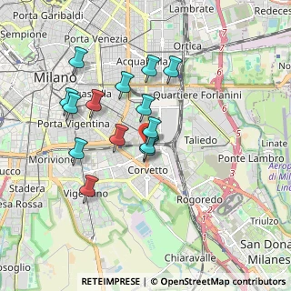 Mappa Viale Puglie, 20139 Milano MI, Italia (1.59429)