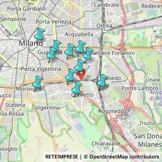 Mappa Viale Puglie, 20139 Milano MI, Italia (1.44417)
