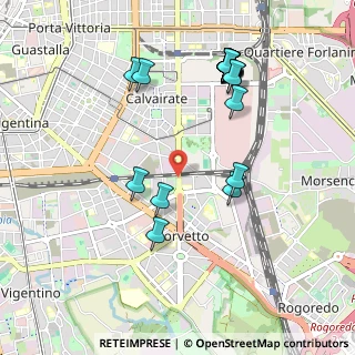 Mappa Viale Puglie, 20139 Milano MI, Italia (1.0865)