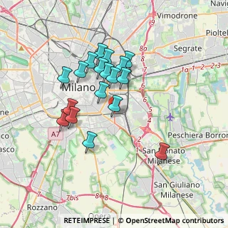 Mappa Viale Puglie, 20139 Milano MI, Italia (3.08333)