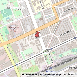 Mappa Via Remo La Valle, 3, 20147 Milano, Milano (Lombardia)