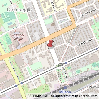 Mappa Via Remo La Valle, 1, 20147 Milano, Milano (Lombardia)