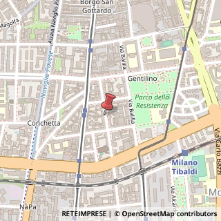 Mappa Via Francesco Brioschi,  26, 20136 Milano, Milano (Lombardia)