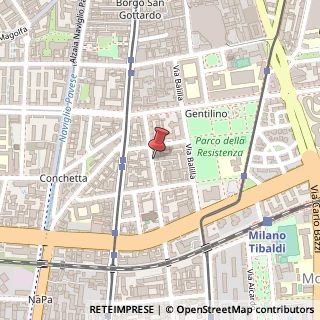 Mappa Via Francesco Brioschi, 17, 20136 Milano, Milano (Lombardia)