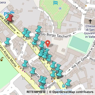 Mappa Vicolo Borgo Tascherio, 37100 Verona VR, Italia (0.06429)