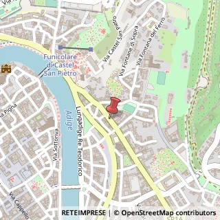 Mappa Via Santa Chiara,  11, 37129 Verona, Verona (Veneto)