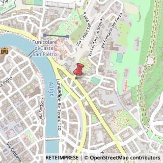 Mappa Via Santa Chiara, 20/A, 37129 Verona, Verona (Veneto)
