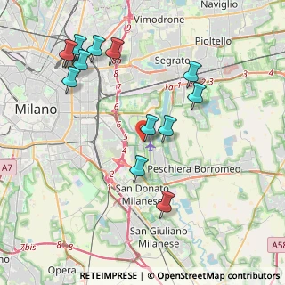 Mappa 20068 Linate MI, Italia (4.39923)