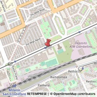Mappa Via Giambellino, 131/A, 20147 Milano, Milano (Lombardia)