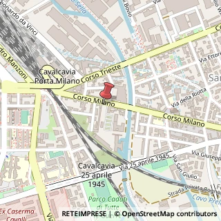 Mappa Corso Milano, 16, 28100 Novara, Novara (Piemonte)