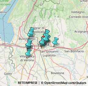 Mappa Via Giovambattista dalla Riva, 37121 Verona VR, Italia (6.92)