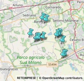 Mappa Via Francesco Petrarca, 20080 Cisliano MI, Italia (2.67923)