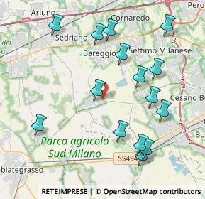 Mappa Via Francesco Petrarca, 20080 Cisliano MI, Italia (4.36533)