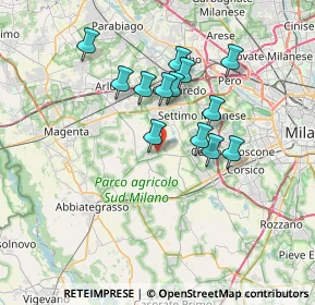 Mappa Via Francesco Petrarca, 20080 Cisliano MI, Italia (5.96923)