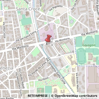 Mappa Via Montorio, 52, 37131 Verona, Verona (Veneto)