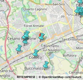 Mappa Via Giovanni Bensi, 20152 Milano MI, Italia (2.68727)