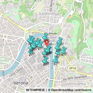 Mappa Via Giovambattista dalla Riva, 37121 Verona VR, Italia (0.32)