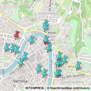Mappa Via Giovambattista dalla Riva, 37121 Verona VR, Italia (0.613)