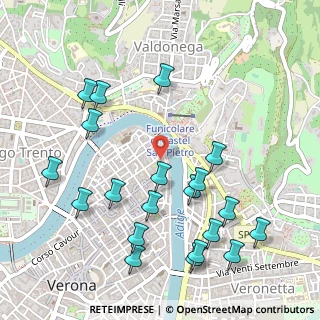 Mappa Via Giovambattista dalla Riva, 37121 Verona VR, Italia (0.5925)