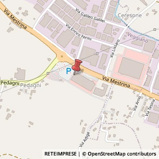 Mappa Via Pedagni, 48/B, 35030 Veggiano, Padova (Veneto)