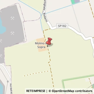 Mappa Cascina Molino DI Sopra, S.p.182, 20090 Pantigliate, Milano (Lombardia)