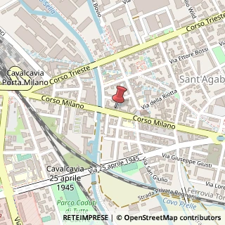 Mappa Corso Milano, 21, 28100 Novara, Novara (Piemonte)