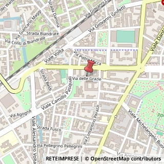 Mappa Via delle Grazie, 6, 28100 Novara, Novara (Piemonte)