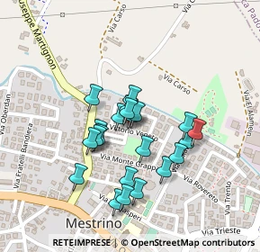 Mappa Via Vittorio Veneto, 35035 Mestrino PD, Italia (0.16818)
