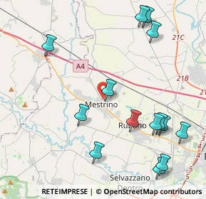 Mappa Via Monte Cimone, 35035 Mestrino PD, Italia (5.00071)