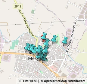 Mappa Via Monte Cimone, 35035 Mestrino PD, Italia (0.356)