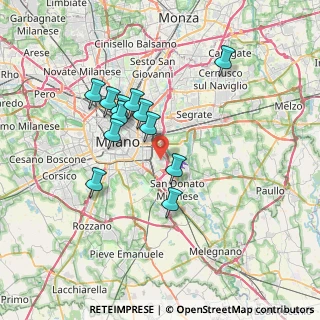 Mappa Via del Liri, 20138 Milano MI, Italia (6.2025)
