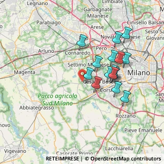 Mappa 20090 Cusago MI, Italia (6.716)